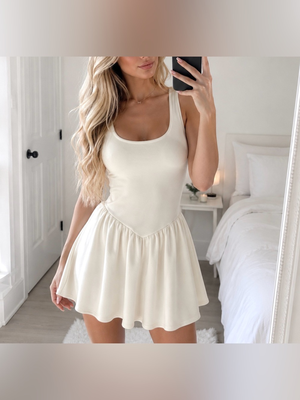 Deadstock Corset Style Essential Mini Dress- Women’s